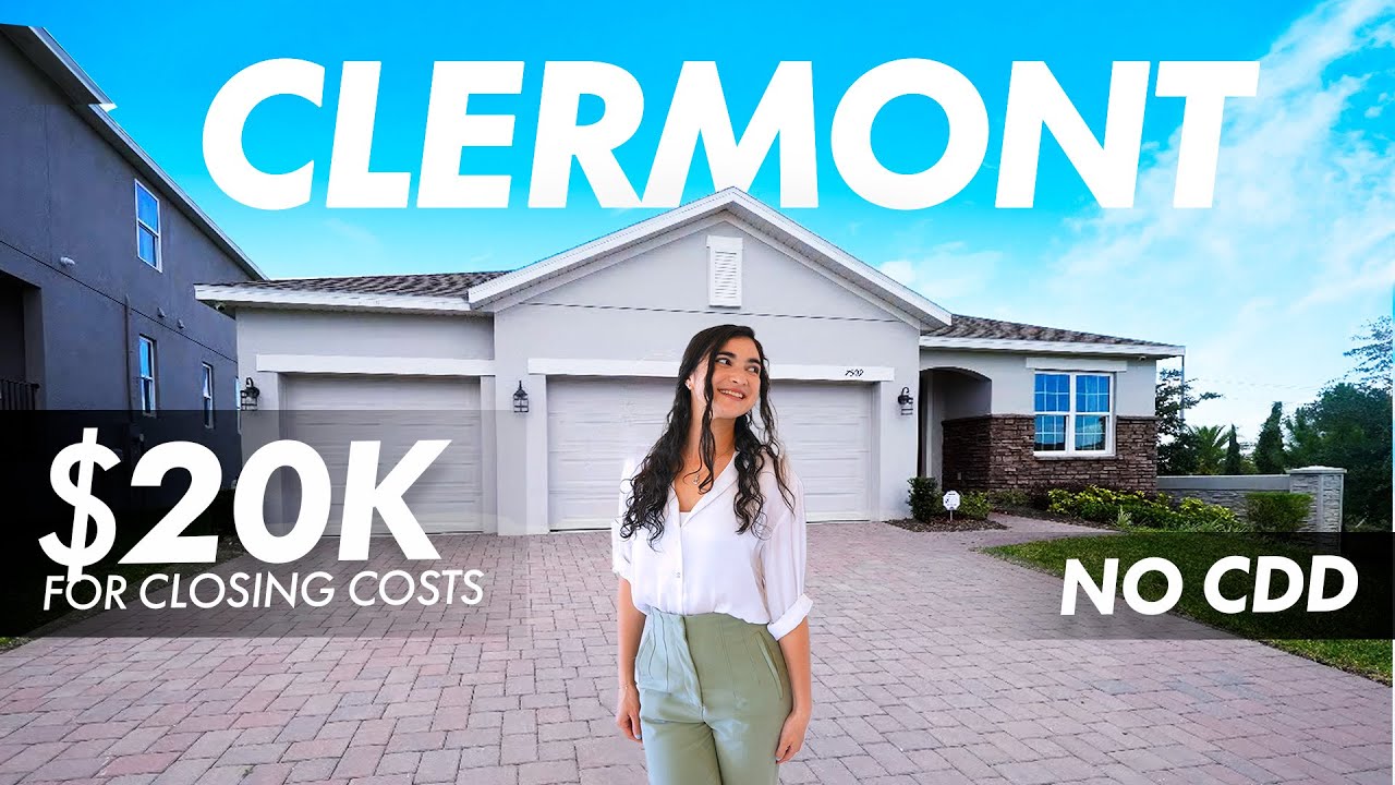 NEW TOUR: Properties Near the OLYMPUS PROYECT in CLERMONT, Fl | NO CDD | $20K for Closing Cost