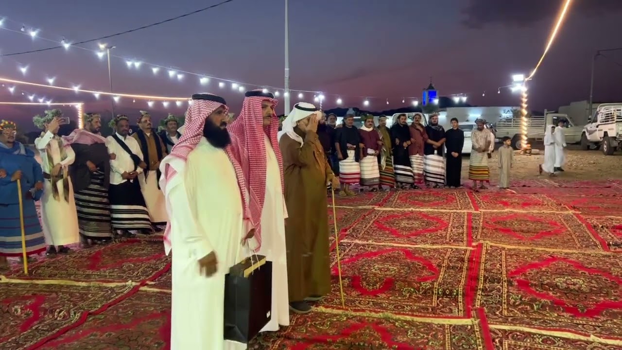 وفد قبائل الحساب في حفل زواج الشاب سالم محمد حسين قرادي ٥/ ٥/ ١٤٤٤