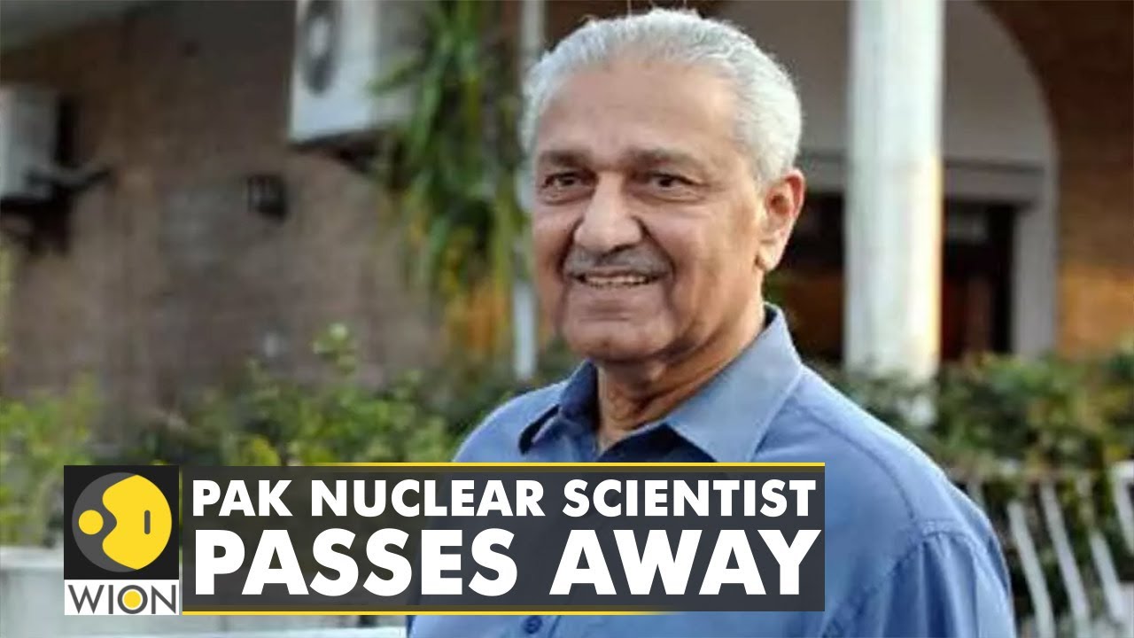 Father of Pakistan's nuclear bomb, Abdul Qadeer Khan, passes away in Islamabad | World News | WION