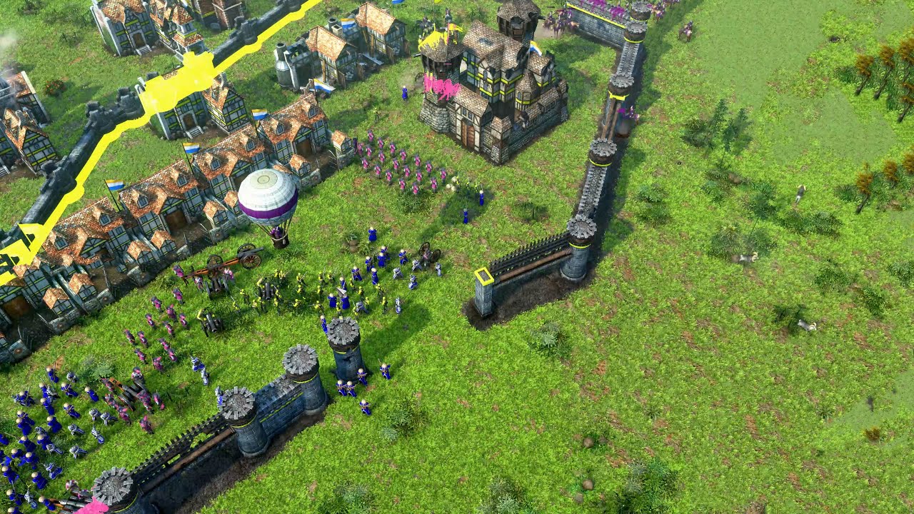 Age of Empires 3 DE - 3v3 INSANE BATTLES | Multiplayer Gameplay