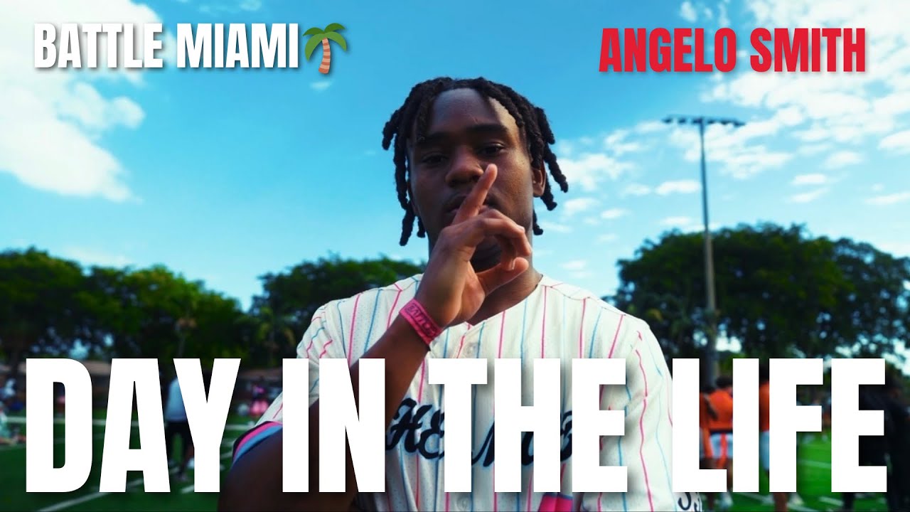 Angelo Smith Day in the Life | Battle Miami 2026🏝️