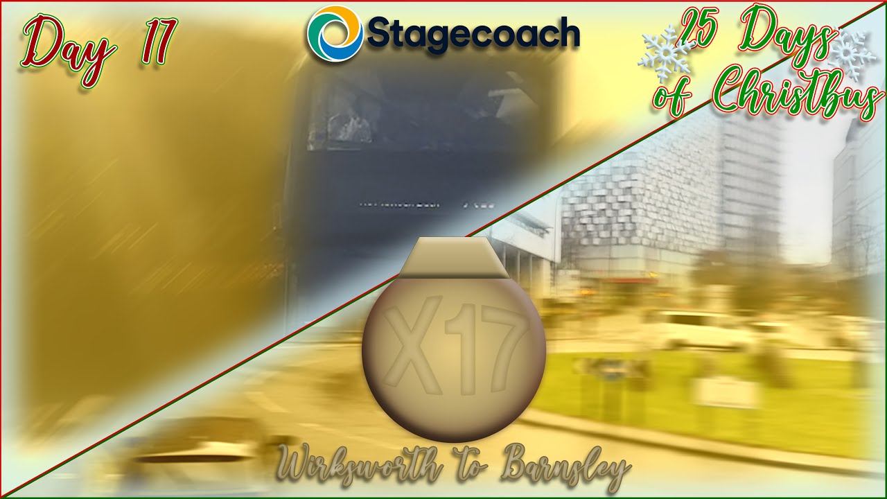 Stagecoach Yorkshire: X17 • Wirksworth to Barnsley