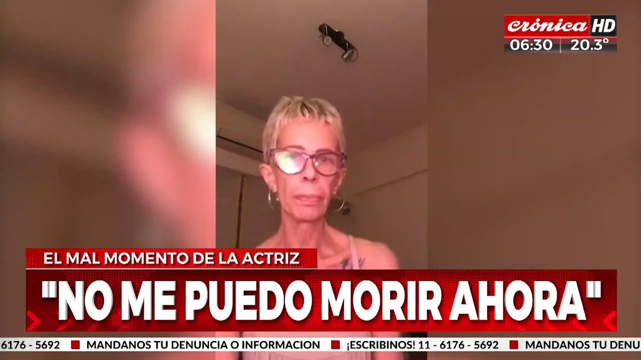 Dram&aacute;tico pedido de Mar&iacute;a Valenzuela