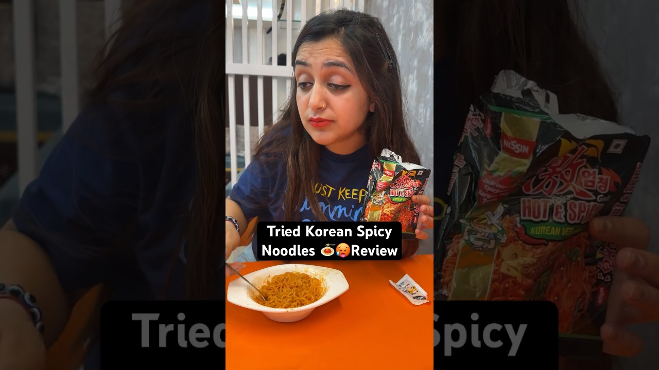 Spicy🌶️Korean Noodles🍝 Don&rsquo;t Take For Granted😵&zwj;💫 #shorts #foodlover #viral #meghachaube