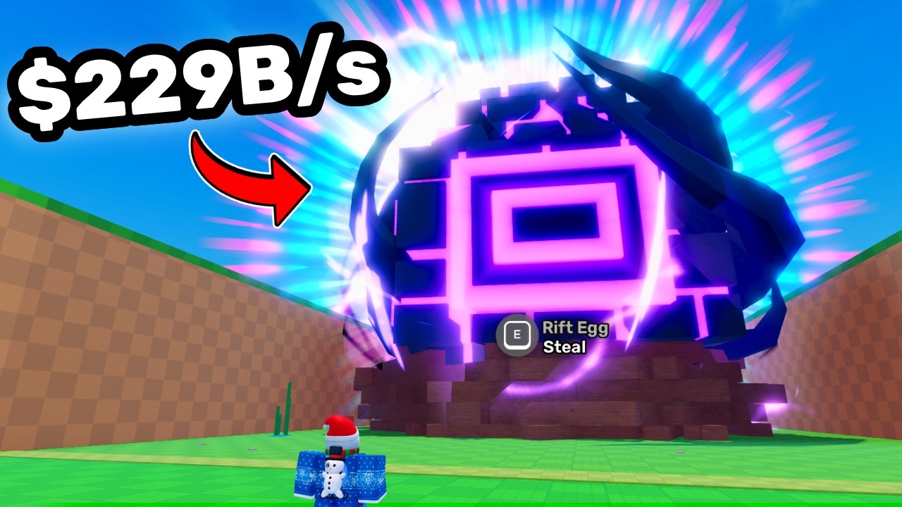 I STOLE *WORLDS BEST* RIFT EGG in ADMIN ABUSE... (Steal an Egg UPDATE)