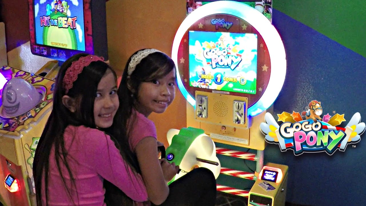 Arcade Game Play Of New Go Go Pony Horse Game Play!