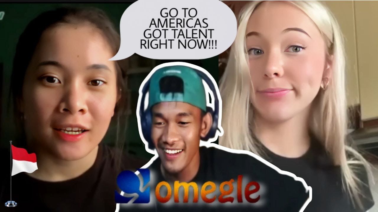 Я познакомился с двумя прекрасными девушками на Omegle😜 🤗поющими незнакомцам песни со словами
