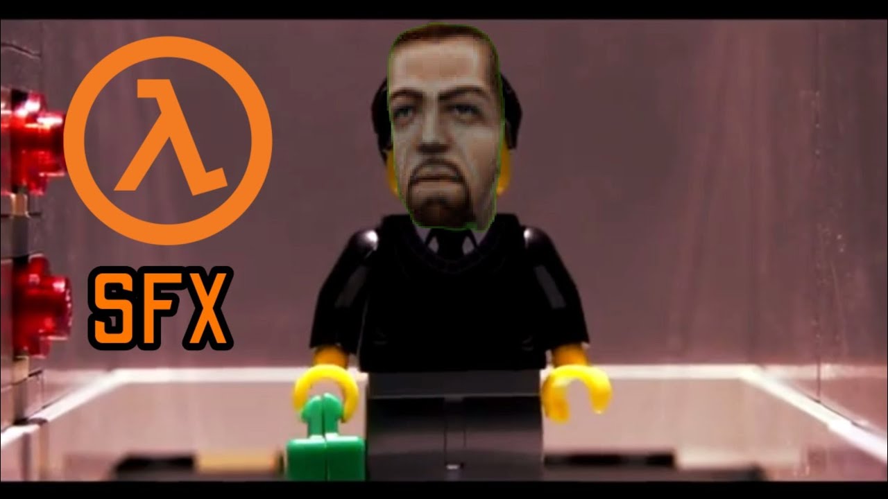 Lego Elevator Accident dubbed with Half Life SFX