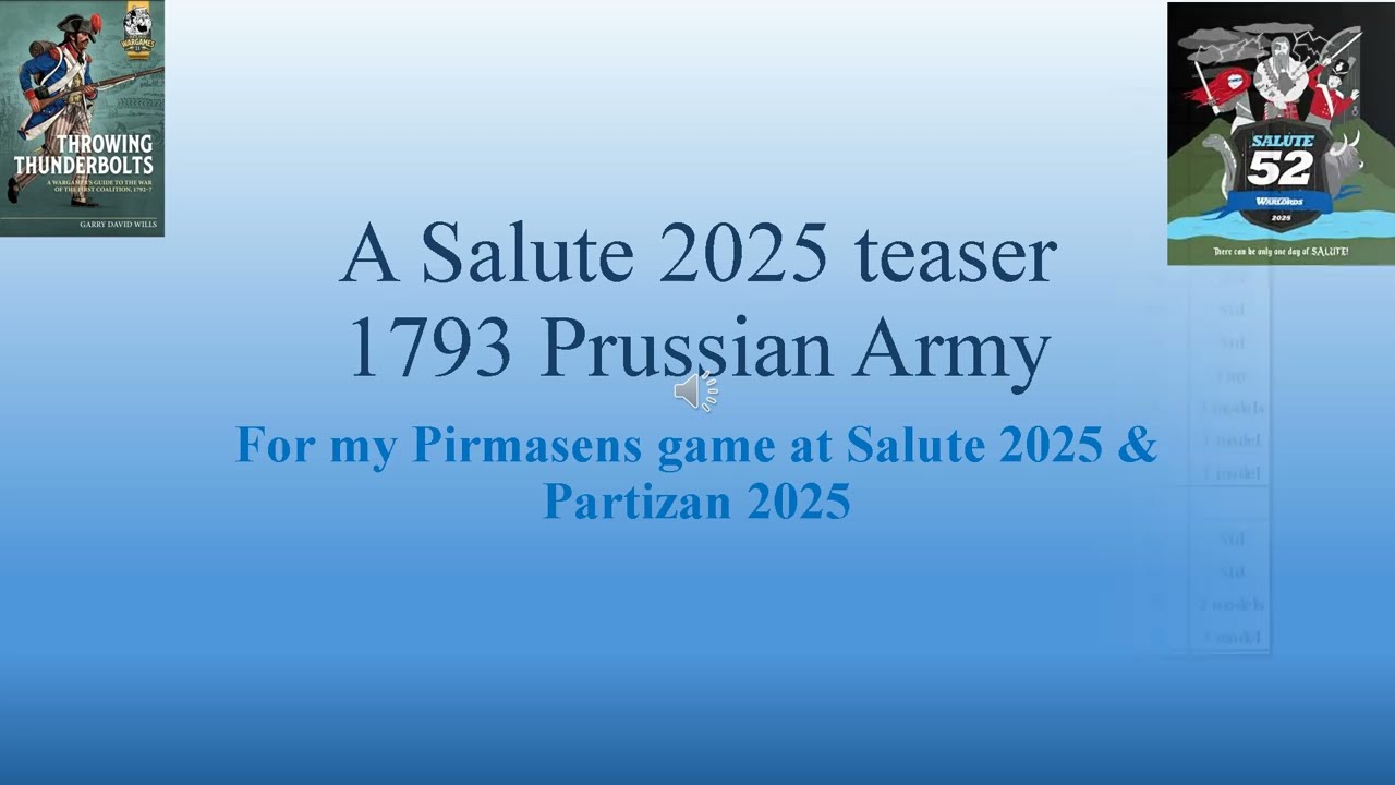 Salute teaser 1793 Prussian Army
