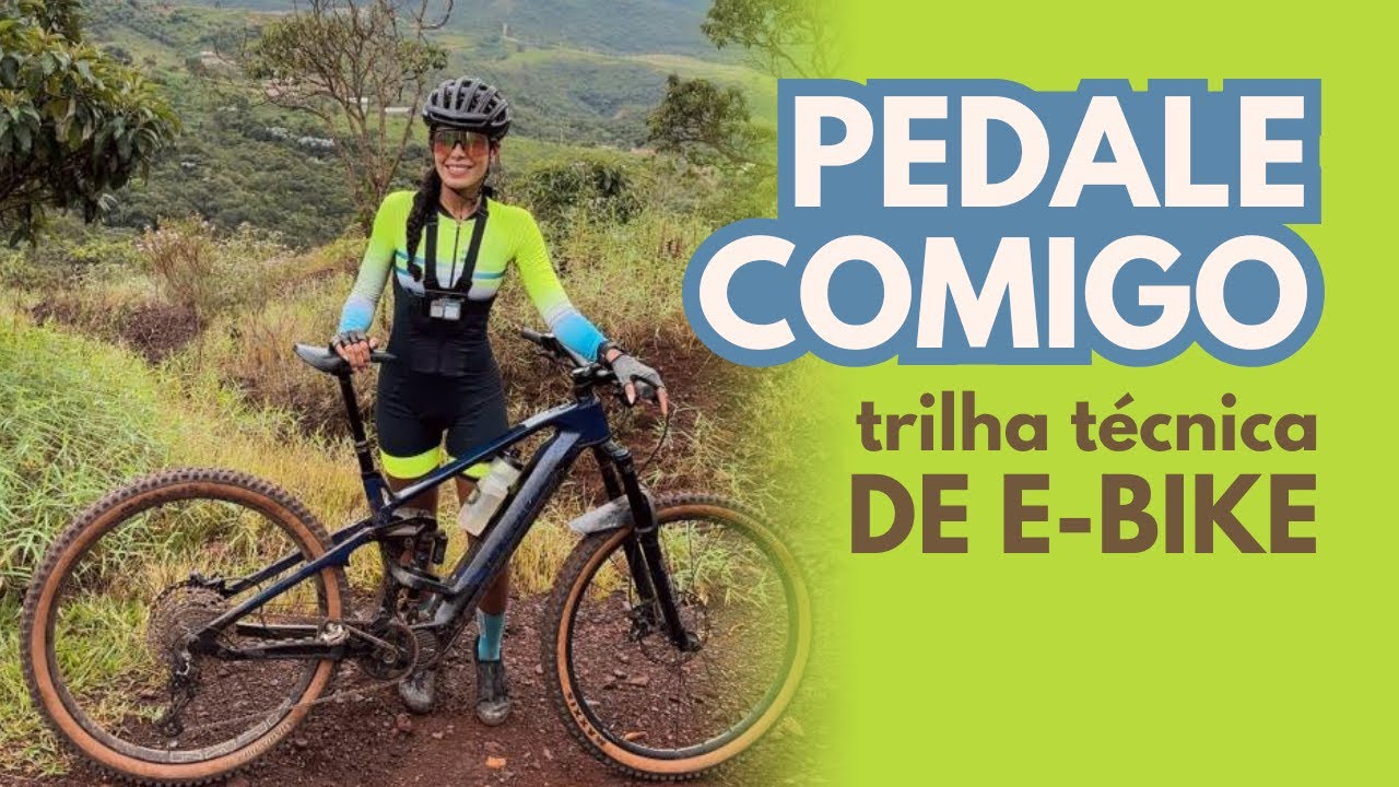 Trilha técnica de E-BIKE - testando a Sense Exalt E-trail Comp no Bonanza - Mariana MG - pump track