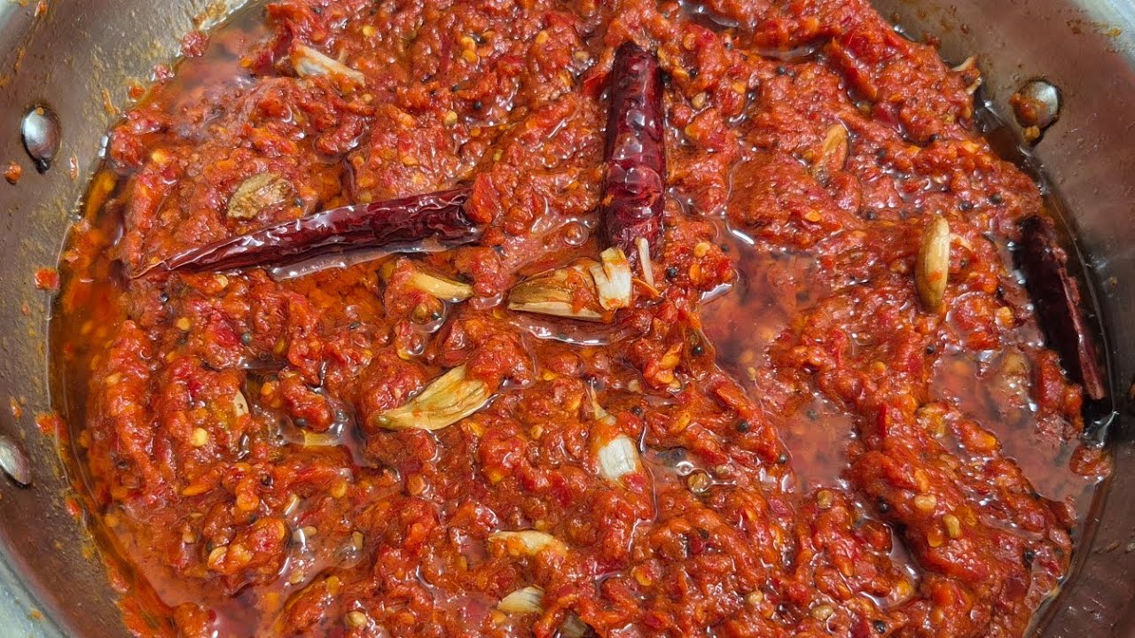 Pandumirchi nilava pachadi #pickle #yummyrecipe #food #youtubevideo #trending 