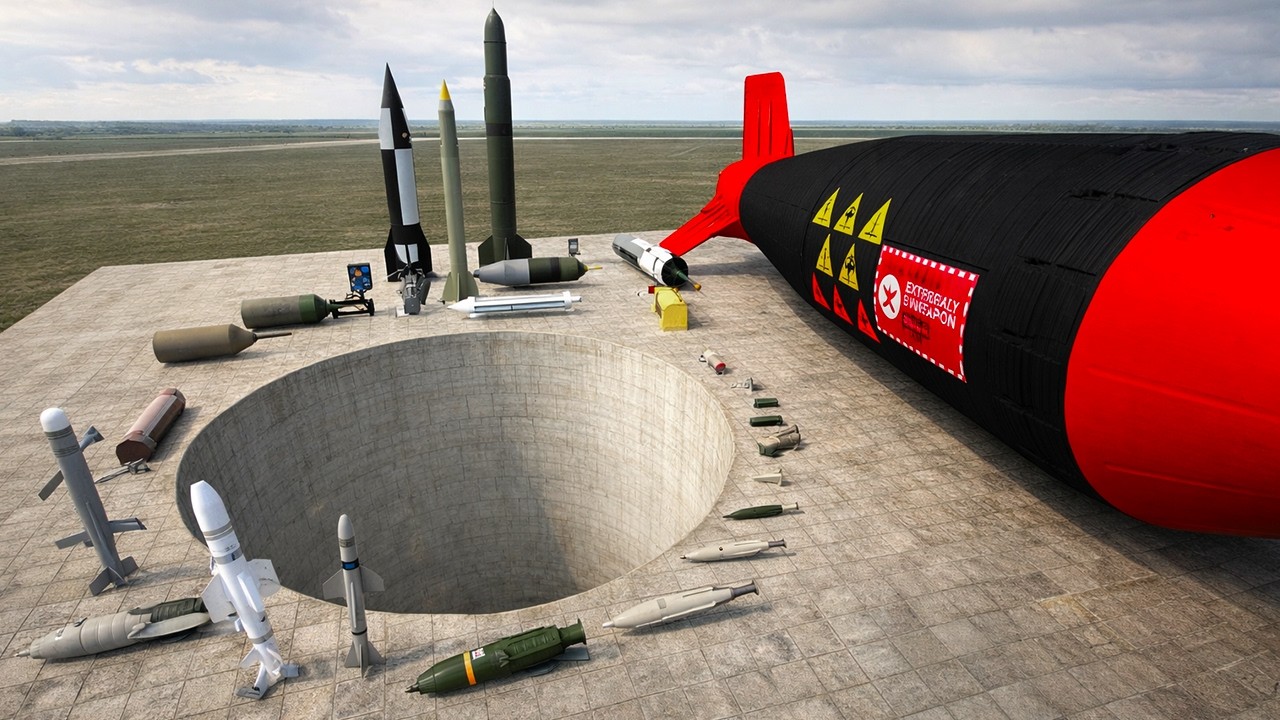 Garry's Mod Nuclear Bombs Experiment Into The Giant Pit 2026 BOOM!