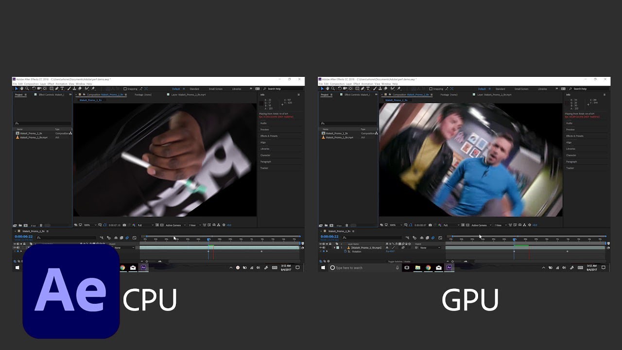 Performance Improvements in After Effects (October 2017) | Adobe Creative Cloud