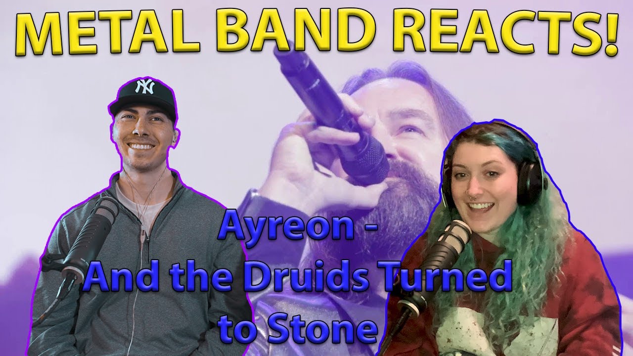 Ayreon - And the Druids Turned to Stone (LIVE) REACTION / ANALYSIS | Metal Band Reacts!