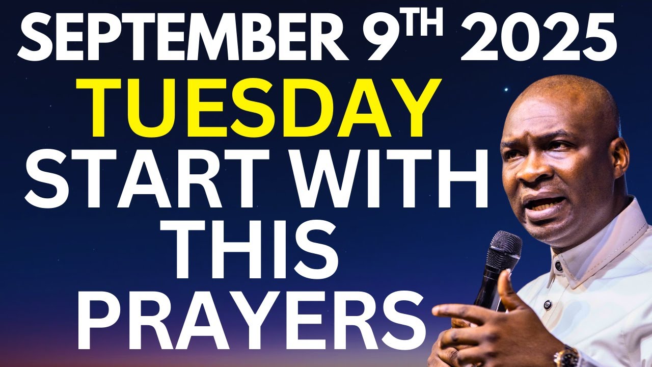 SEPTEMBER 9tth 2025 Start With This Prayer | Apostle Joshua Selman | Command This Month To Favor You