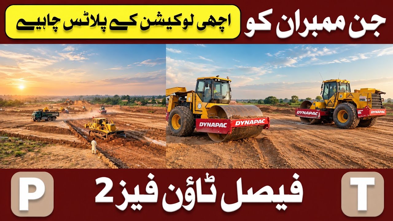 Faisal Town Phase 2 New Development Zone Open | Sector P & T Details | 350 Boulevard 