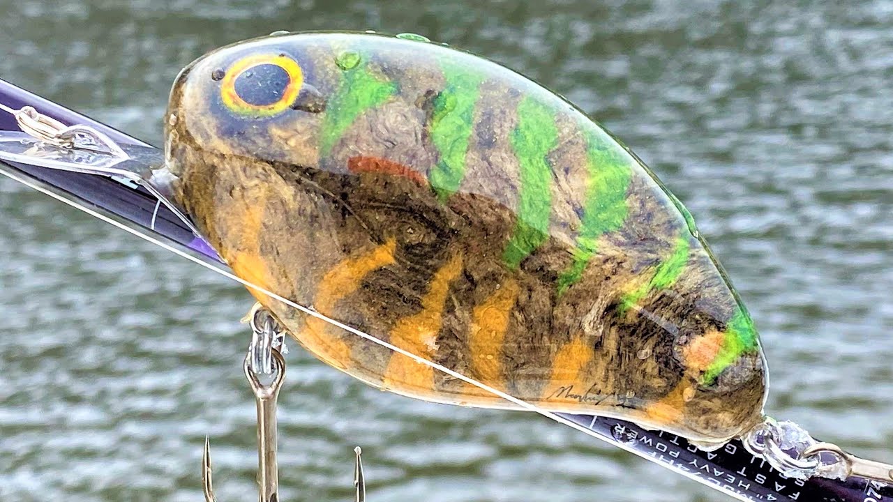 Making a Boujie CrankBait Out of Mystery Burl Wood