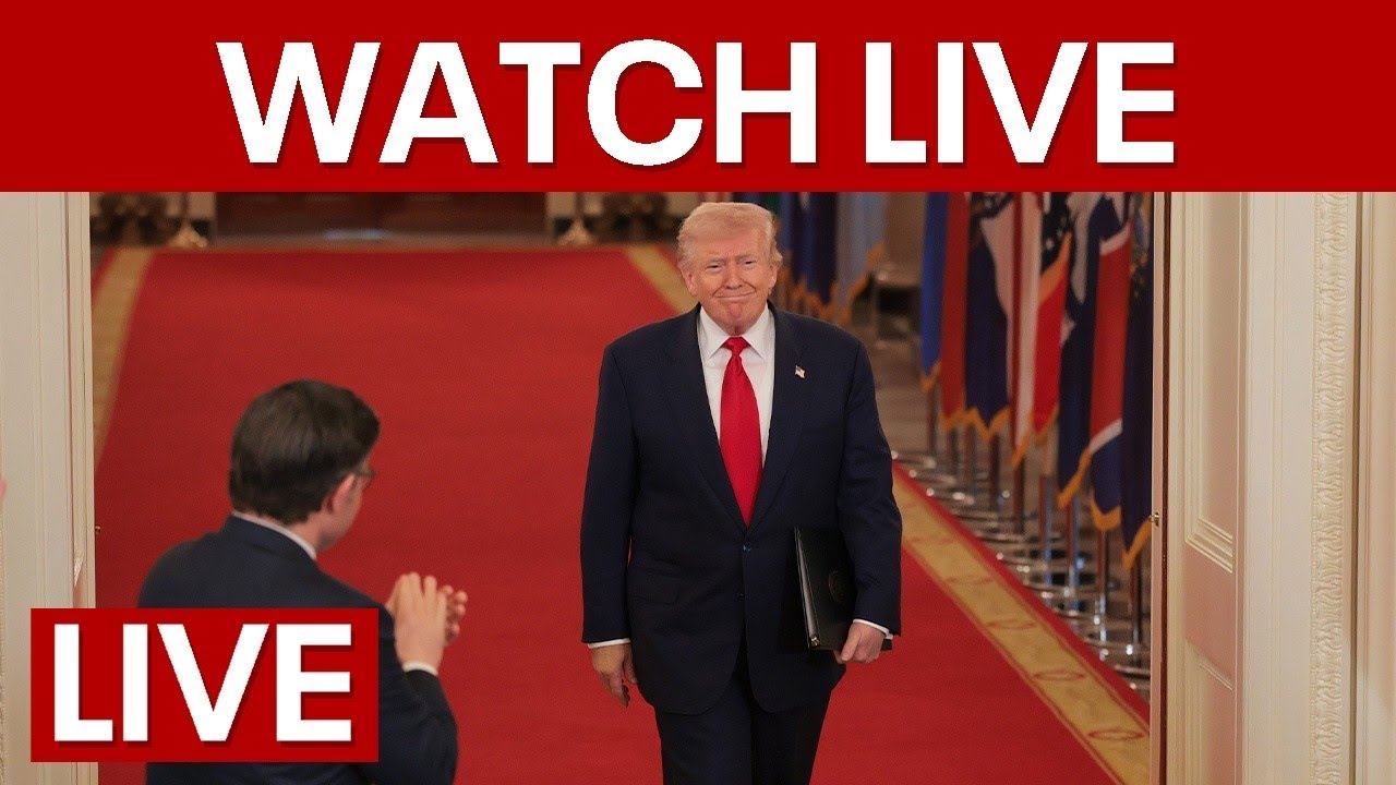 LIVE | Trump hosts the Commander in Chief Trophy presentation