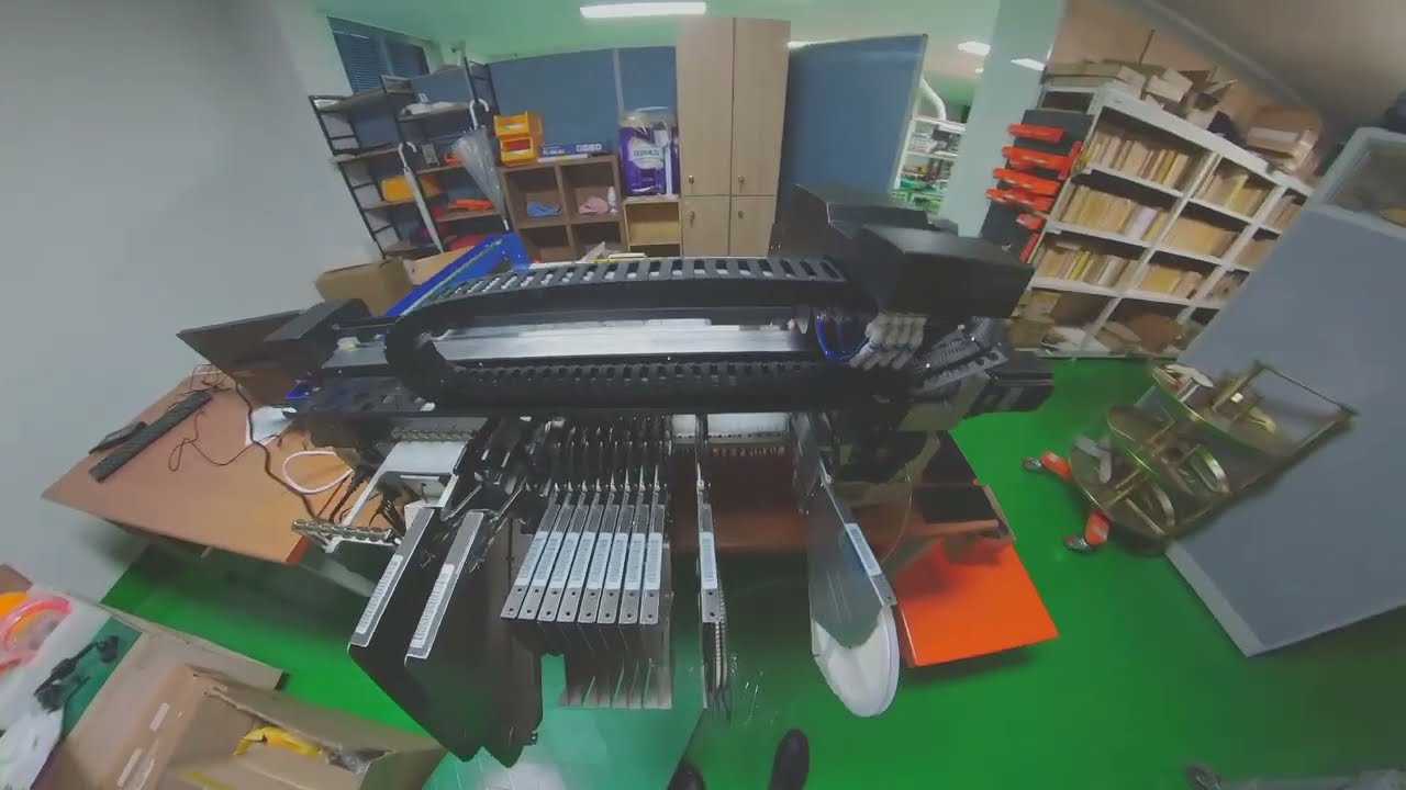 ZB3545TP 언박싱  & 설치 작업 pick and place machine