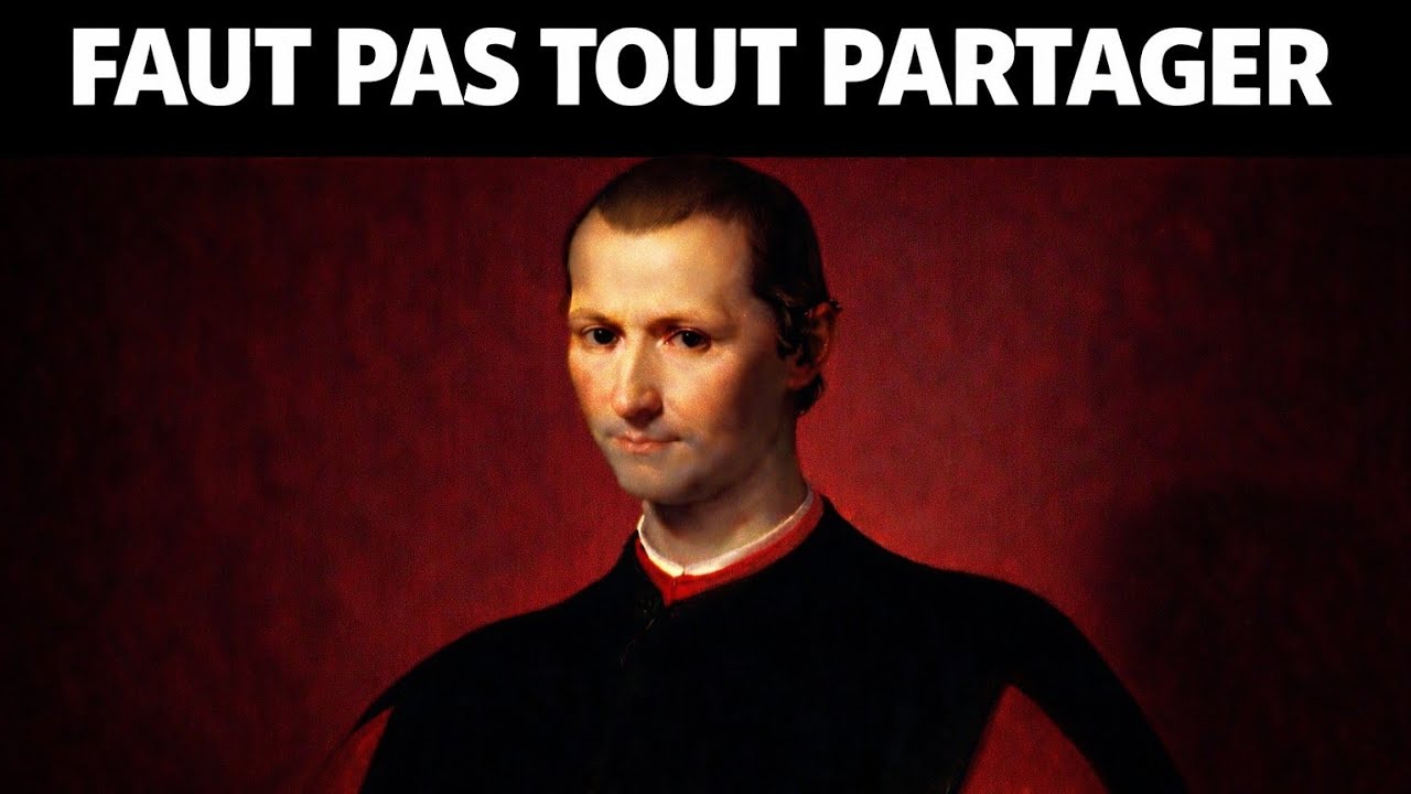 Ne partage pas tout sur toi  - le Pouvoir de la Rétention| Machiavel 