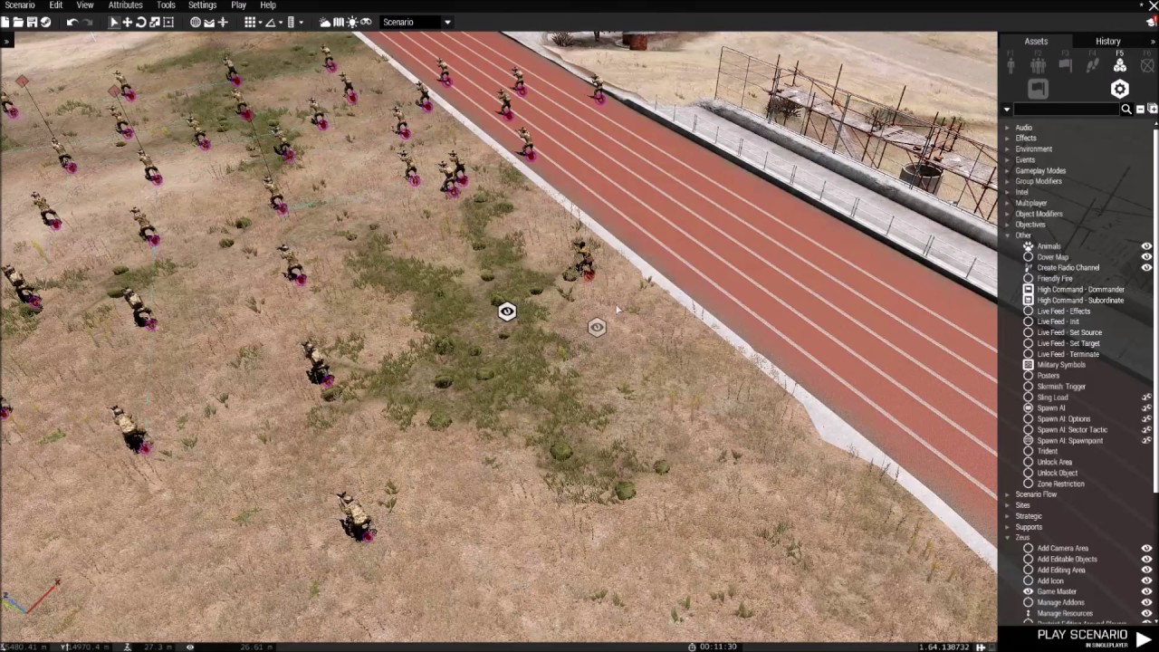 Setting up an Arma 3 Zeus Op part 1: The Eden Editor