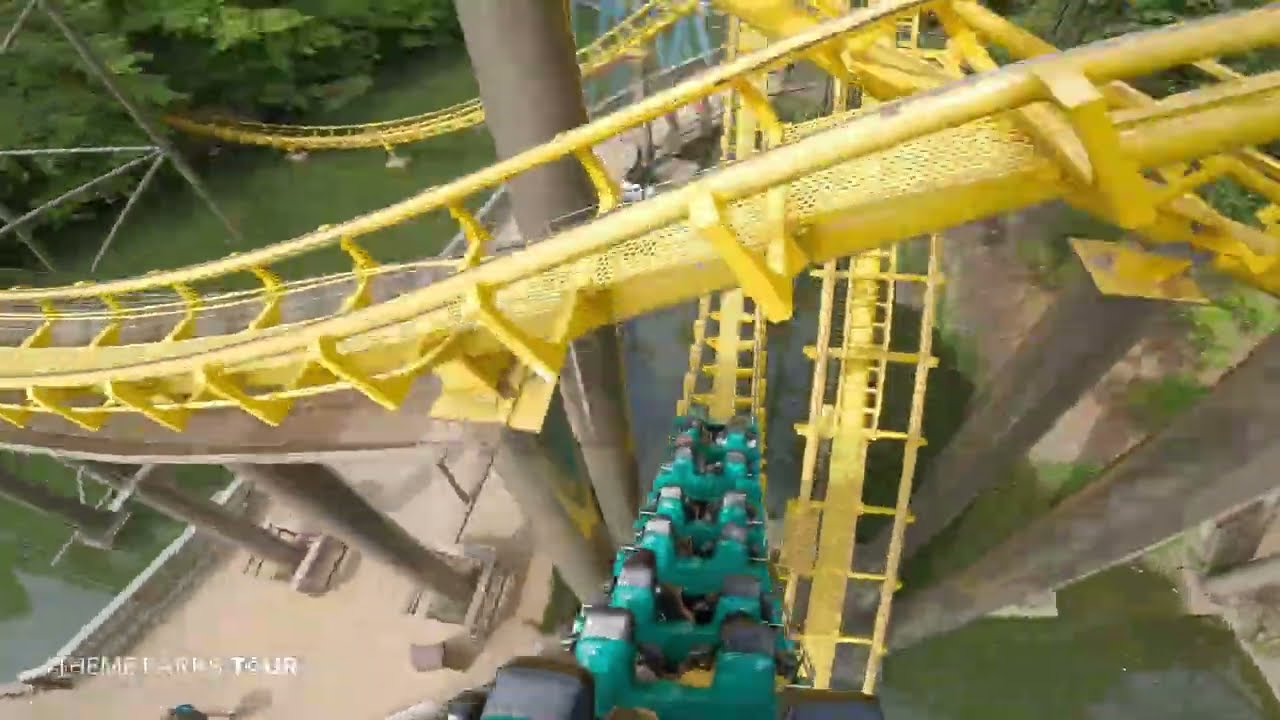 Loch Ness Monster - POV On Ride - Busch Garden Williamsburg