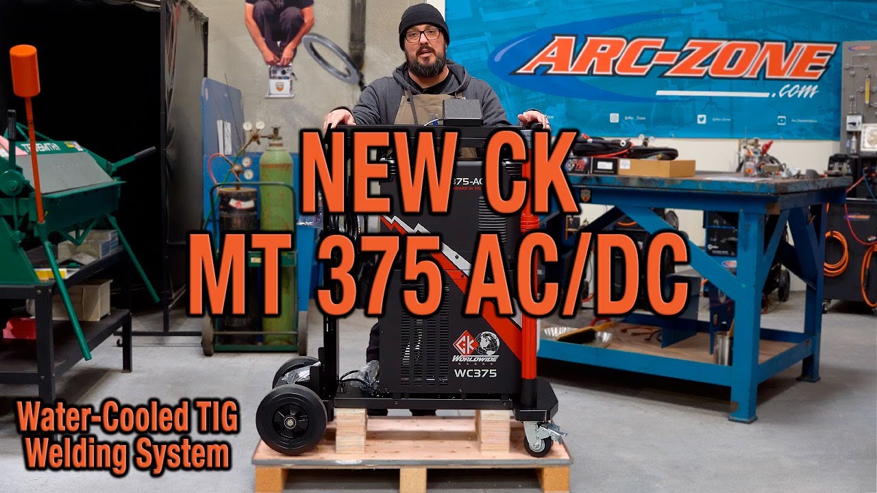 First Impressions On The NEW CK MT375 AC/DC Water-Cooled TIG Welding System