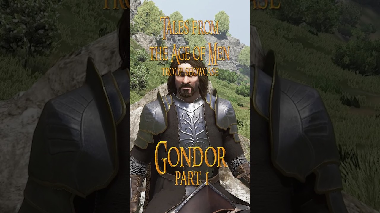 Gondor Troop Showcase Pt 1 | Bannerlord LOTR Mod | Tales from the Age of Men