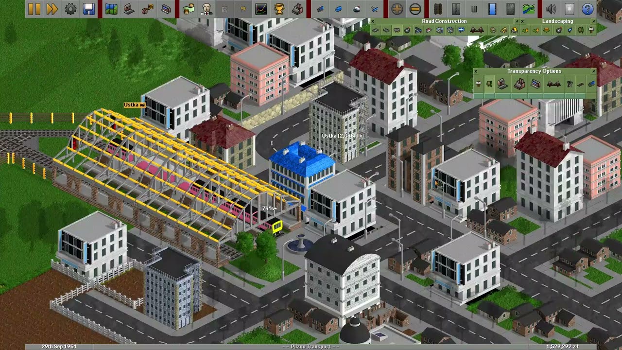 OpenTTD: Transport drogowy