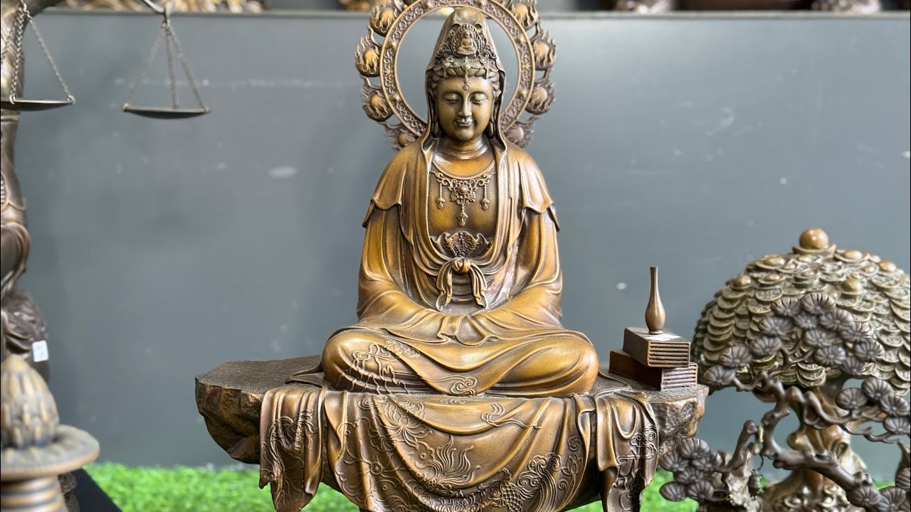 Tôn tượng đức quán thế âm bồ tát | Phật nhập niết bàn | Quán âm cửu long | Bảo tháp xá lợi stupa