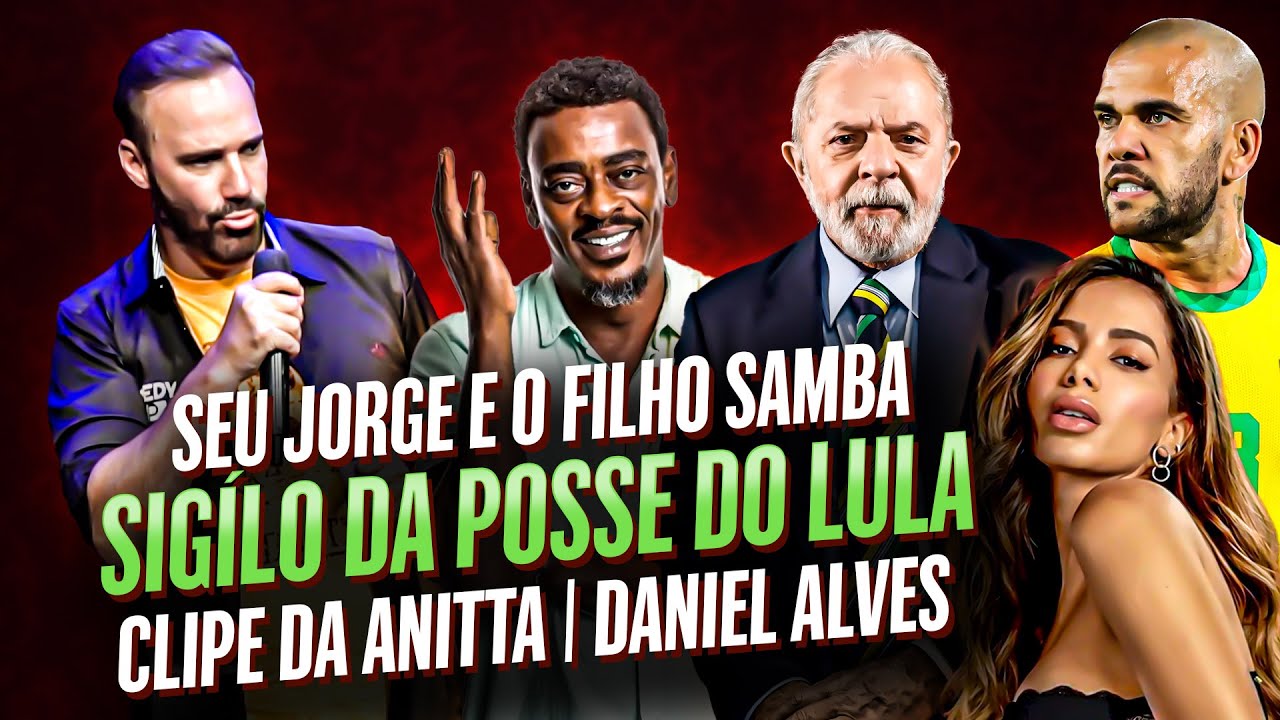 SEU JORGE | ANITTA | DANIEL ALVES E O SIGILO DA POSSE DO LULA - STAND UP DIOGO PORTUGAL
