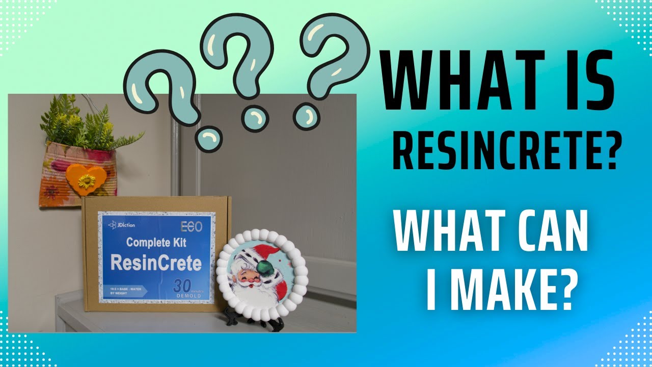 What is JDiction ResinCrete? What can I make? 