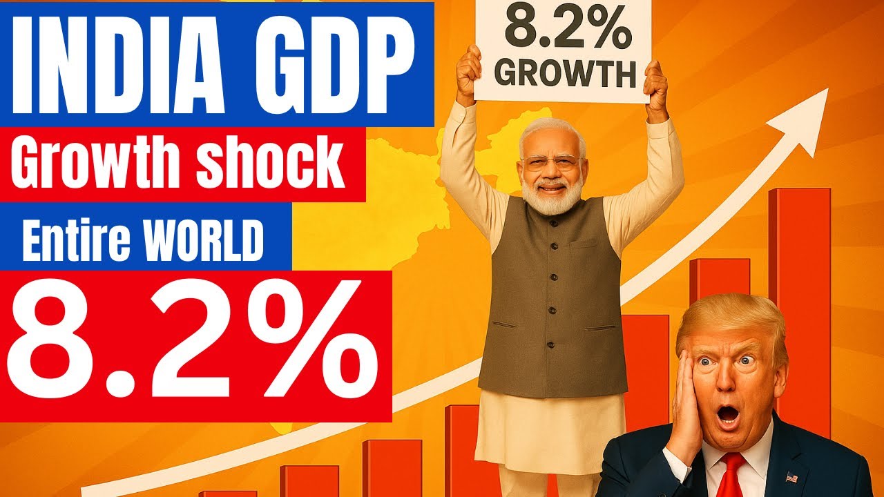 SHOCK GDP: India at 8.2% Amid US 50% Tariffs | Global Power Shift & Defence Implications