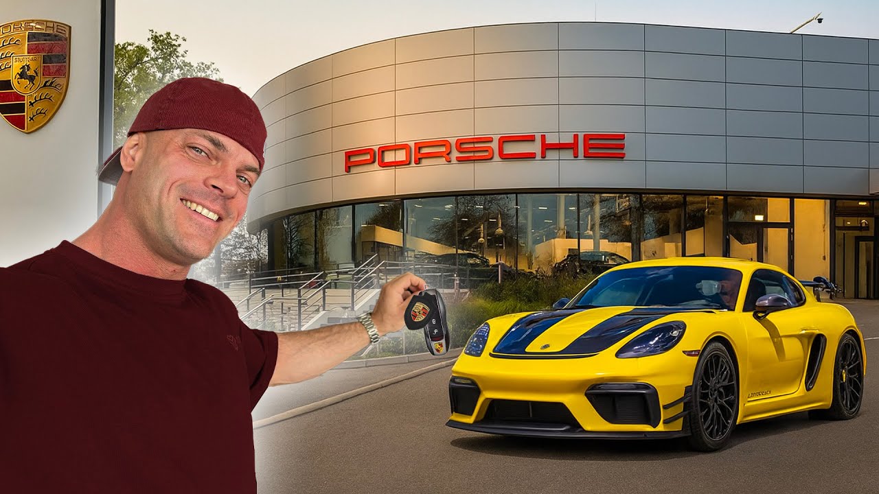 RITIRO LA MIA NUOVA PORSCHE