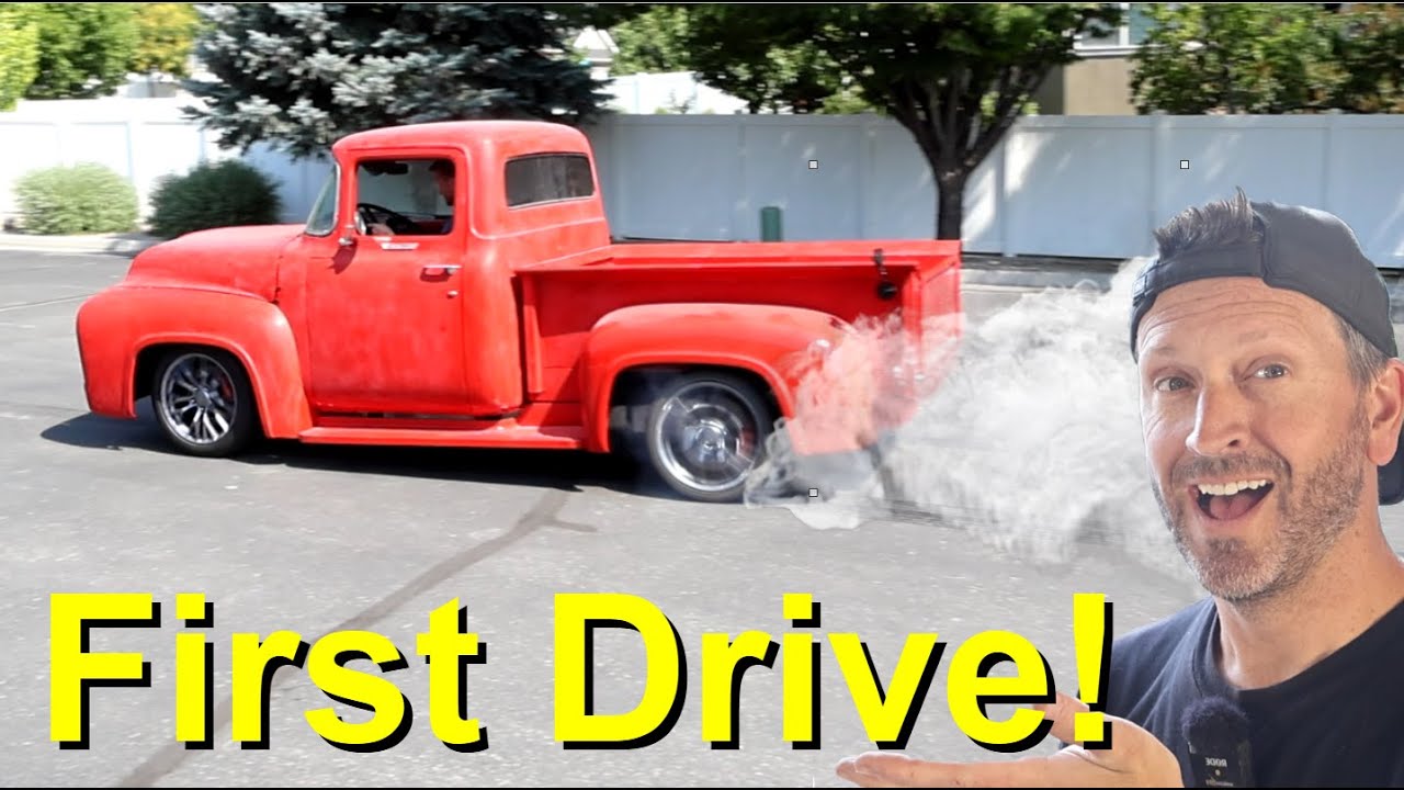 First Drive - Tesla Swapped Ford F-100