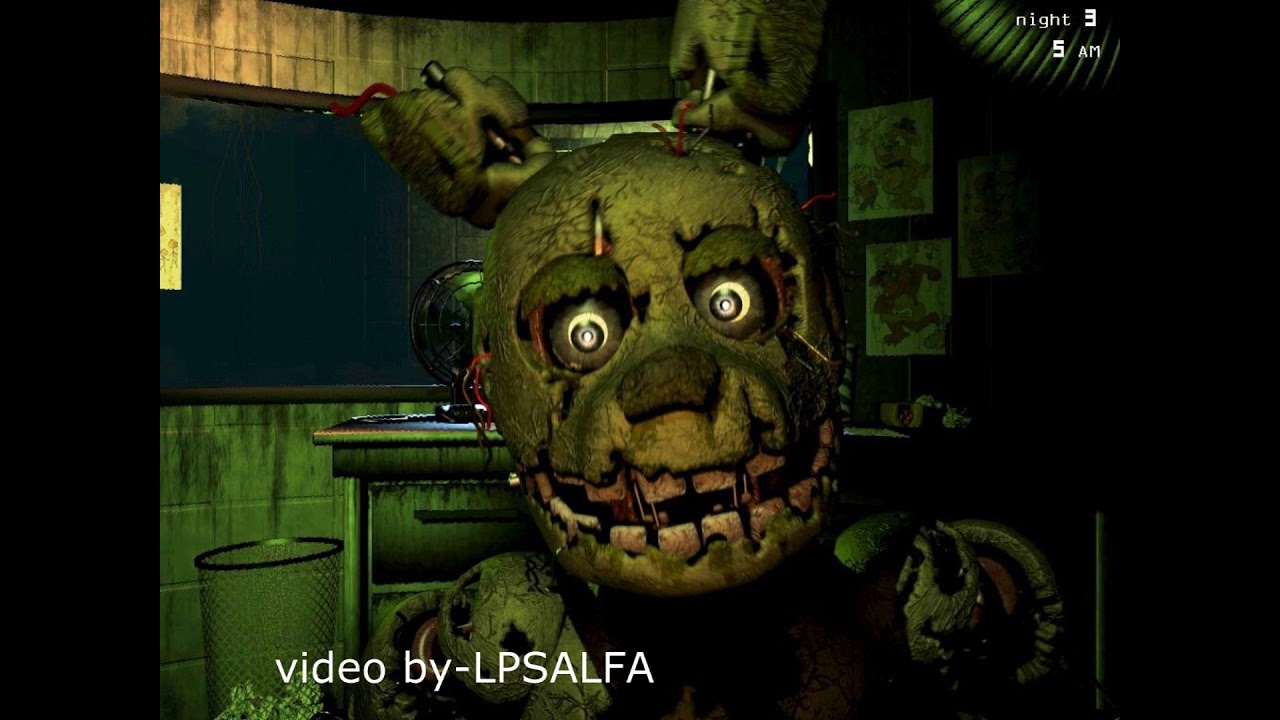FNAF Springtrap sing-Build our machine
