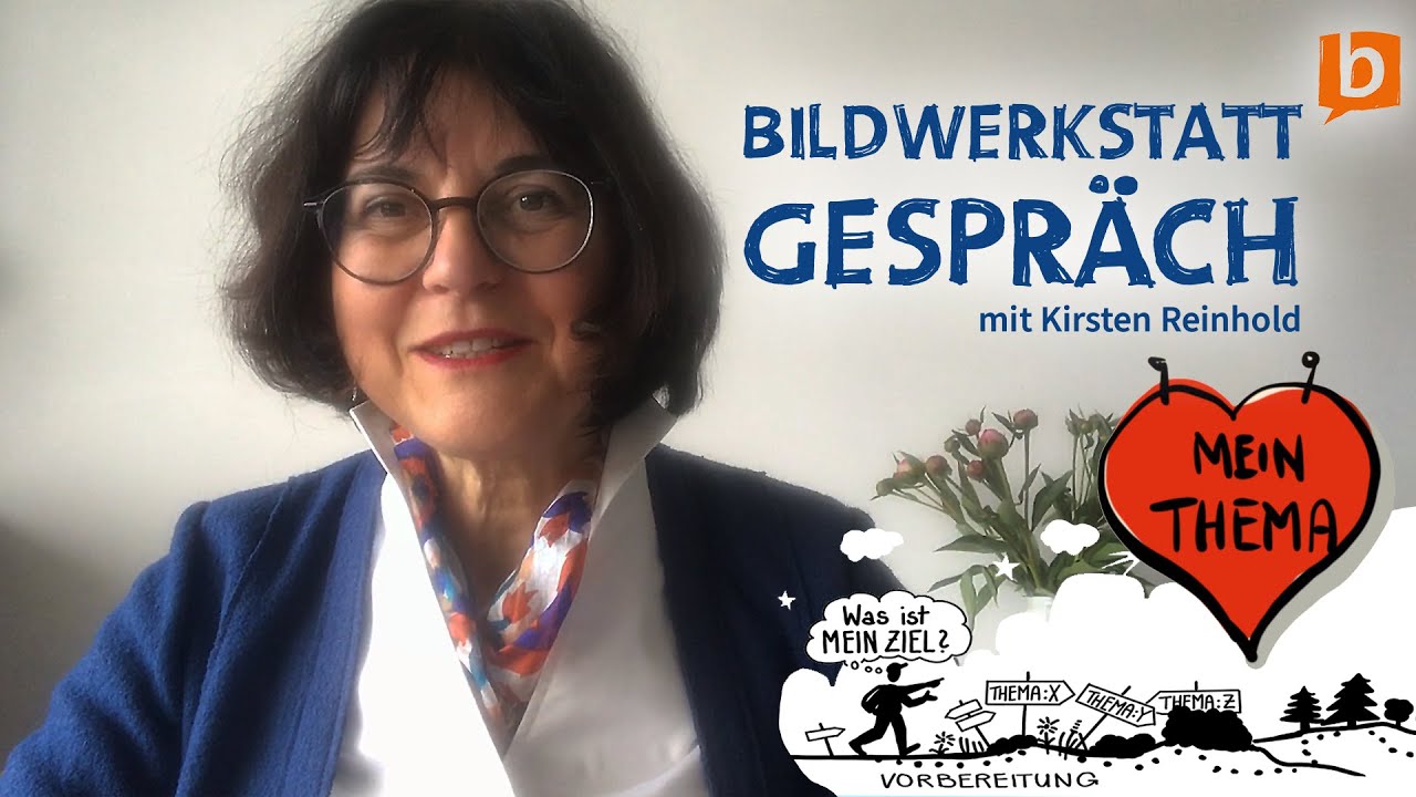 Herzensthemen & Formate | Bildwerkstattgespräch mit Kirsten Reinhold