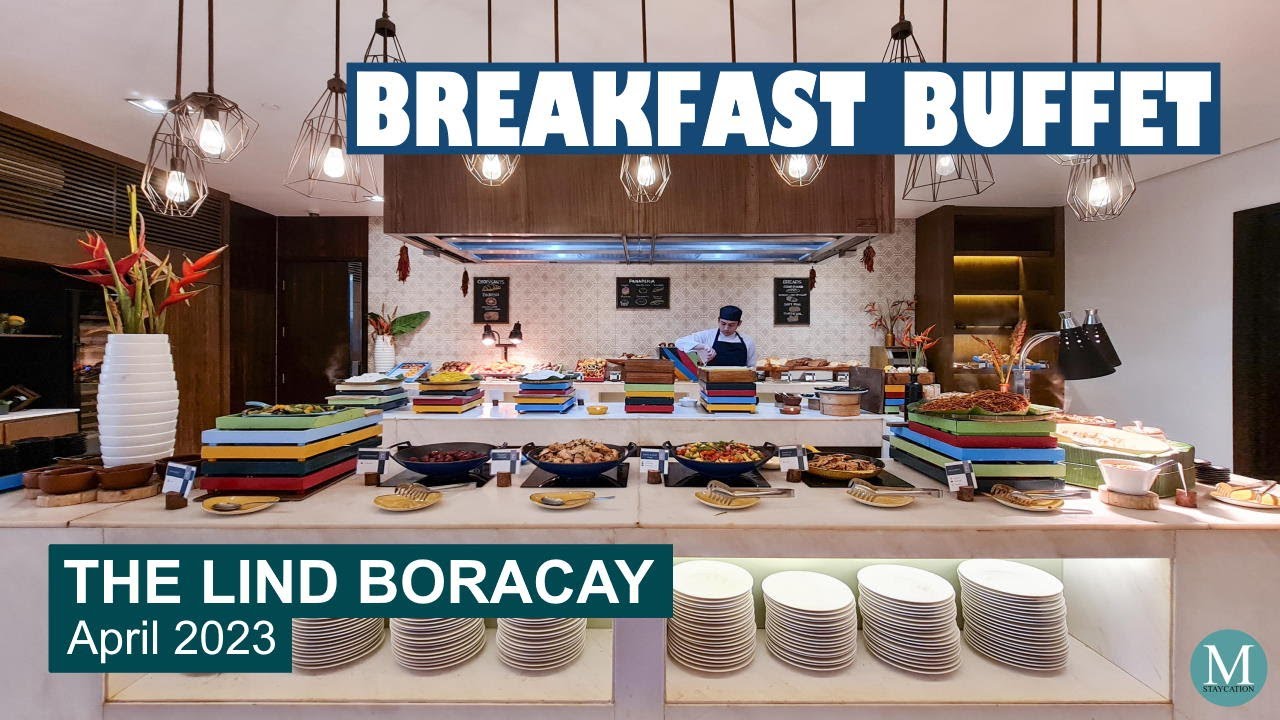 Breakfast Buffet at The Lind Boracay | Hotel Buffet 🇵🇭