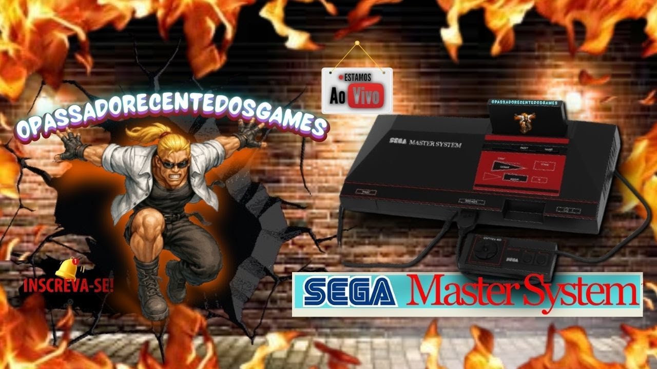 MASTER SYSTEM AO-VIVO !