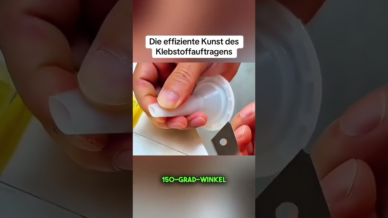 Die effiziente Kunst des Klebstoffauftragens
