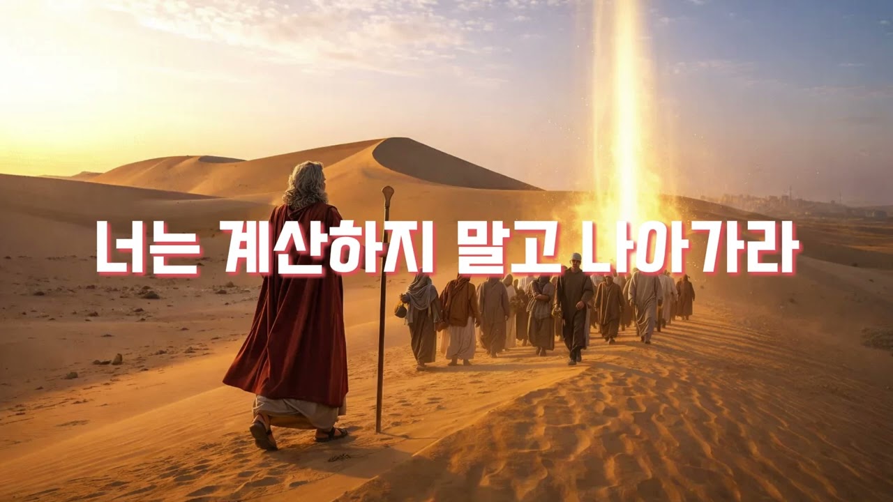 너는 계산하지 말고 나아가라 #ccm #말씀묵상#ccm찬양 #오늘의고백 #말씀찬양#사랑의결단#제자의삶#사순절찬양#출애굽기묵상#광야의은혜#결단의찬양