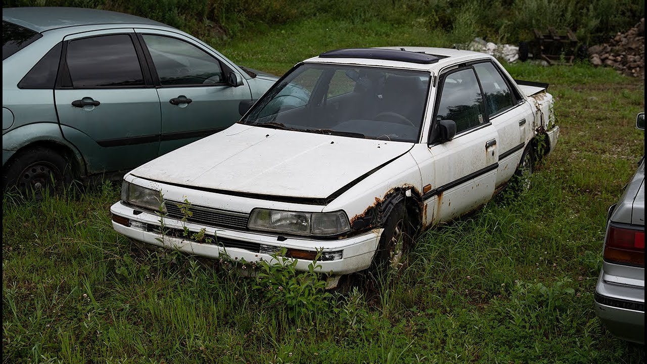 Starting Toyota Camry (Water Damaged) After 20 Years + Test Drive