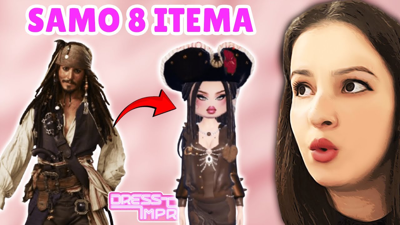 DRESS TO IMPRESS ALI SA SAMO 8 ITEMA - Roblox