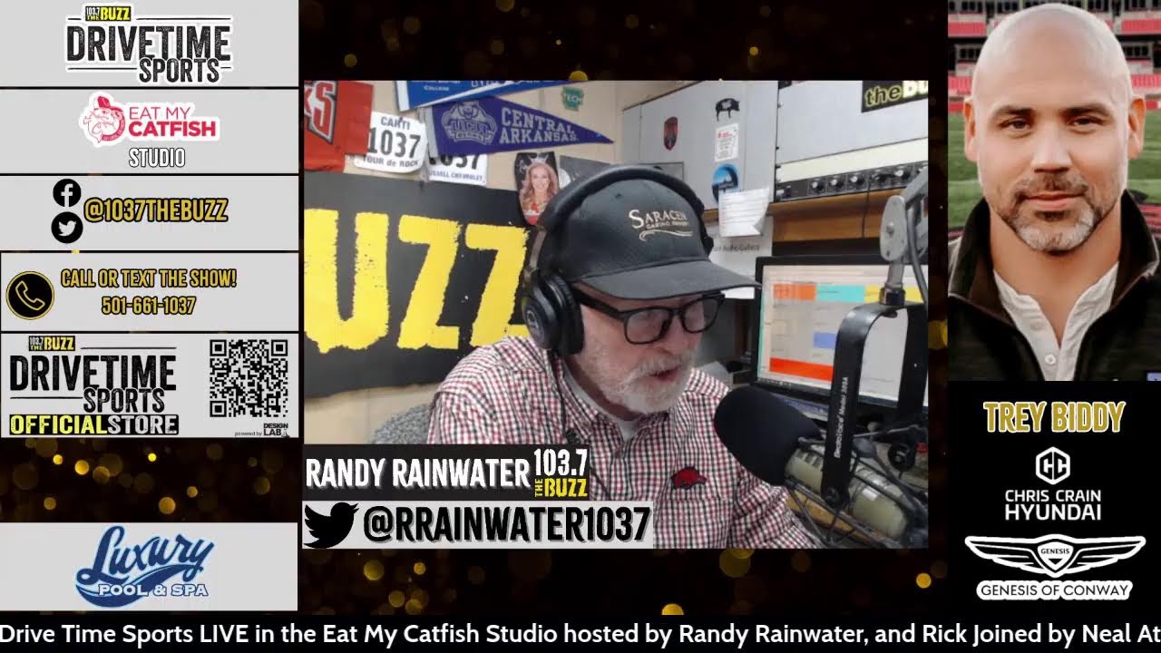 #DriveTimeSports with Randy Rainwater and Rick Schaeffer LIVE in the EatMyCatfish Studio