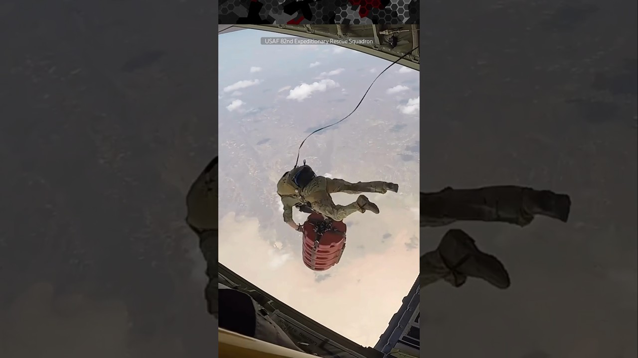 U.S. Air Force Pararescue (PJ) Jumps with Equipment Bundle
