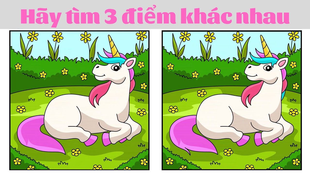 T&igrave;m điểm kh&aacute;c biệt giữa 2 bức tranh - Luyện IQ Channel