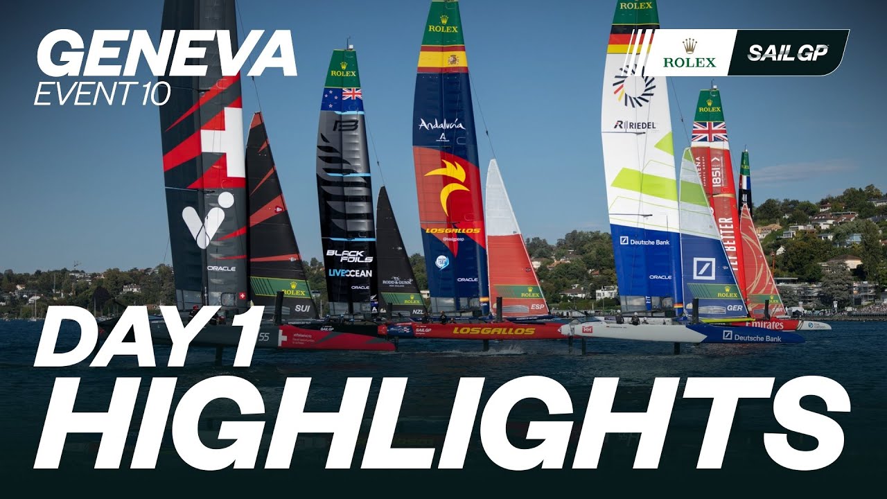 Основные моменты первого дня // Rolex Switzerland Sail Grand Prix 🇨🇭