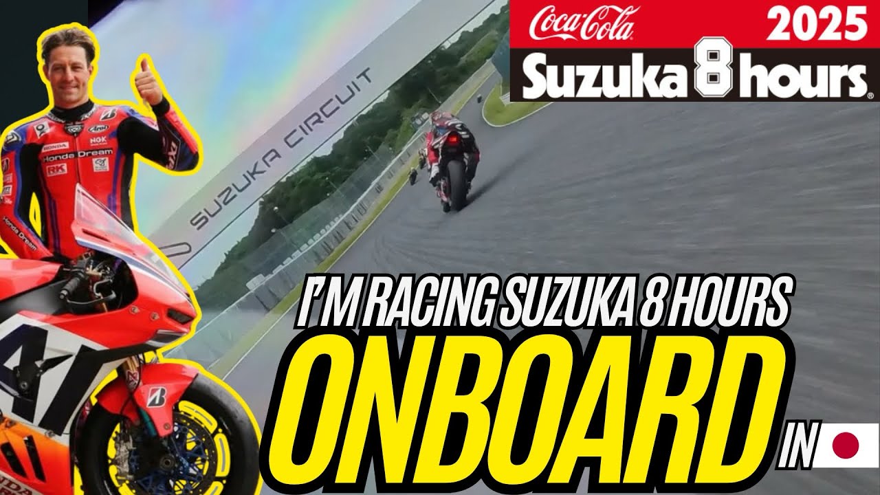 SUZUKA 8 Hours Onboard 2025 | Honda CBR1000 Super Bike