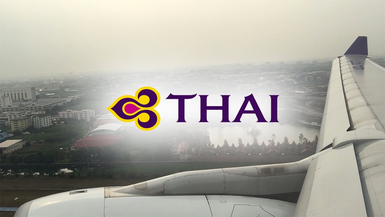 Thai Airways A330-300 Afternoon Landing at Bangkok (TG629)