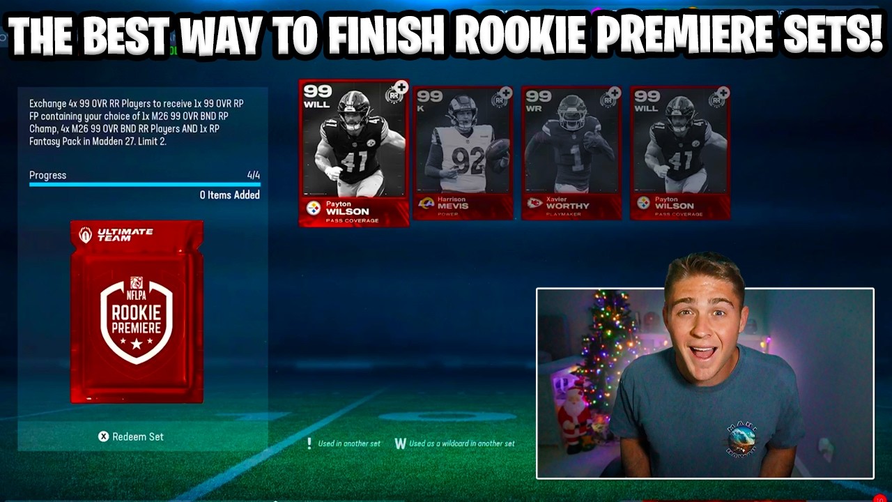 ЛУЧШИЙ и САМЫЙ ДЕШЕВЫЙ способ собрать ВСЕ сеты Rookie Premiere в Madden 26!